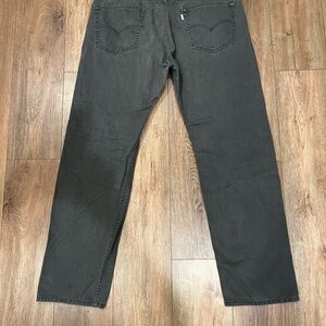 Men’s Denim Levi’s 505 Gray Size 38 x 32"